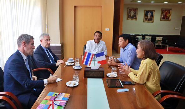 A Cordial Reception for the French Ambassador at Koh Samui Municipality
