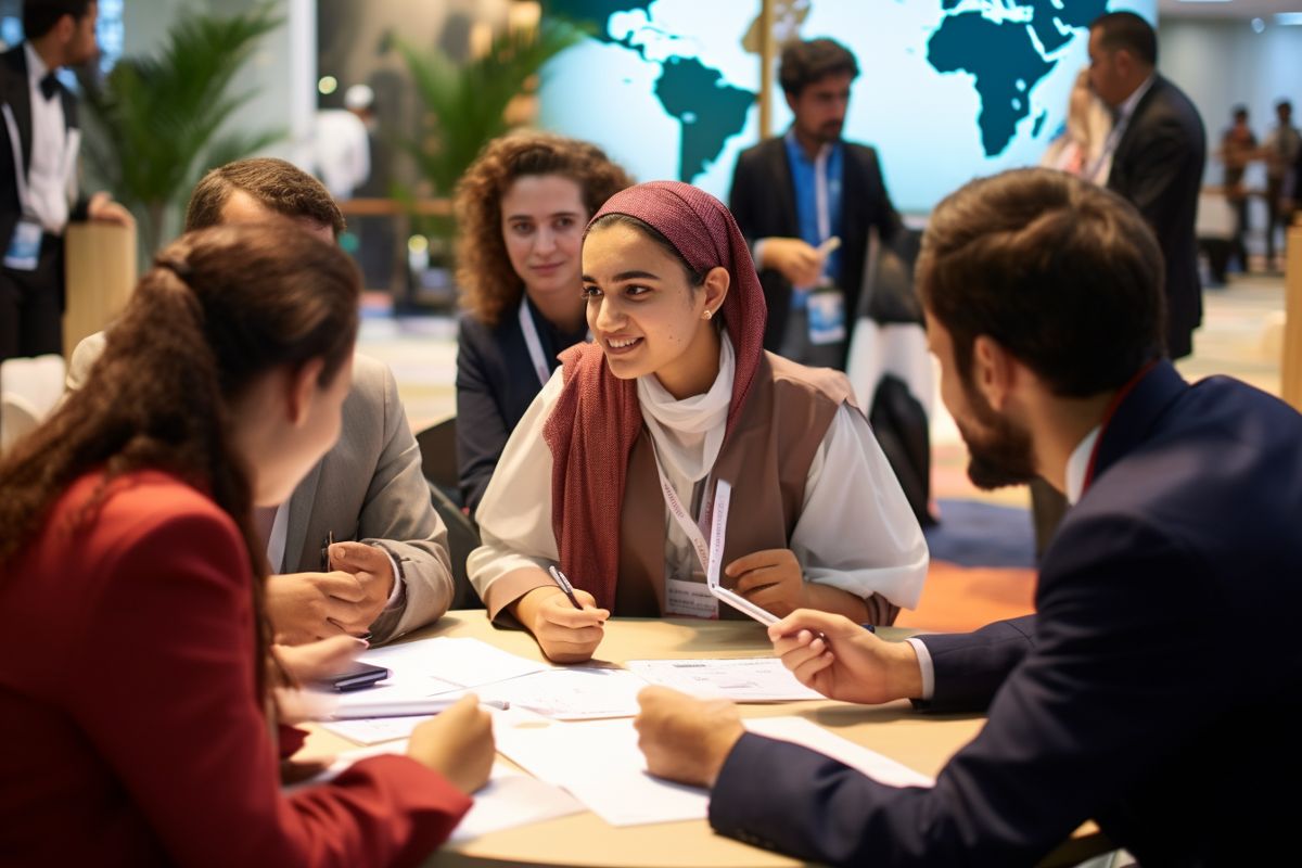 An Impressive Feat: Thailand's Dusit Thani College Students' Representation at MENA Climate Week 2023