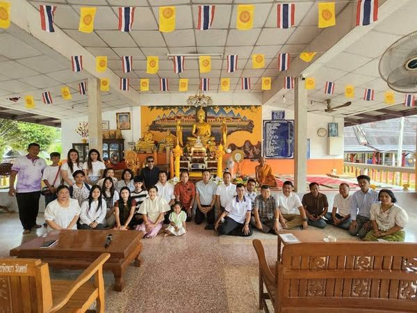 Buddhist Lent Candle Procession and Month 8 Merit Festival 2025 in Koh Samui