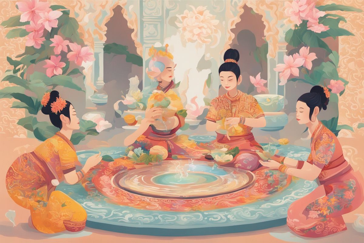 Joyful Songkran Festival: Na Thon Fun, Reflecting Thai Traditions
