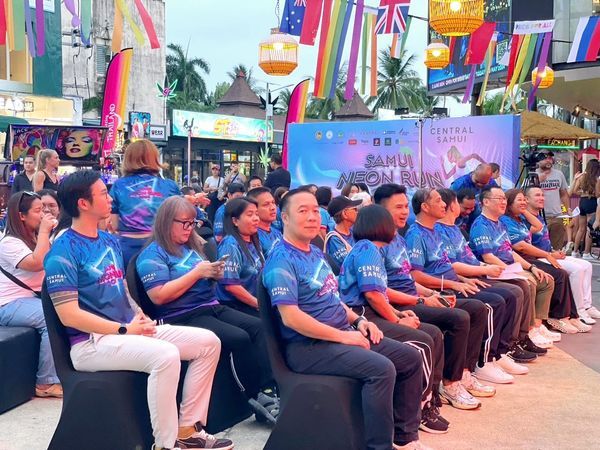Koh Samui Lights Up with the Neon Run