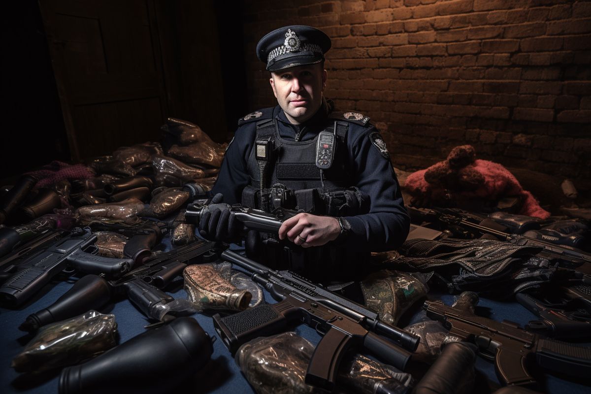 Massive BB Gun Seizure in Police Raid