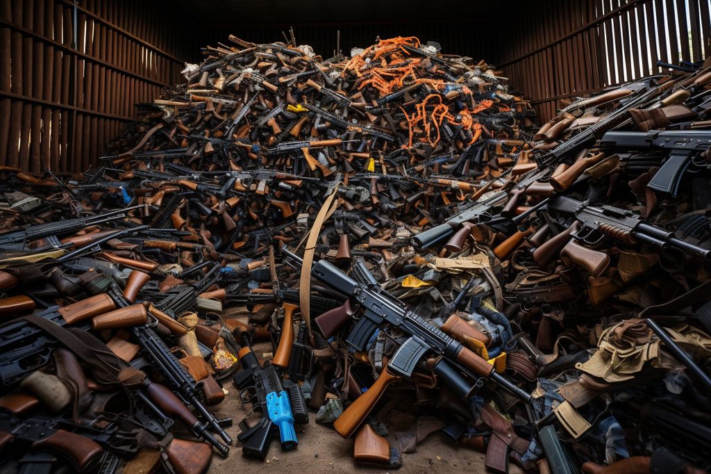 Nationwide Gun Crackdown in Thailand: Over 2,000 Illegal Firearms Seized