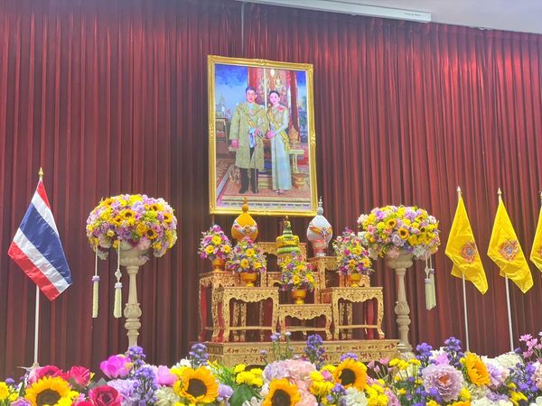 Royal Portraits Ceremony in Koh Samui