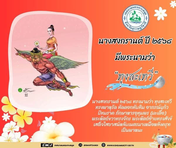 The Songkran Goddess of 2025: Tungsathewi