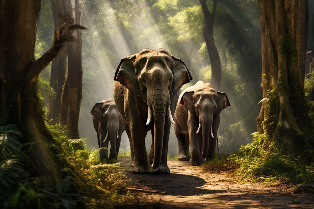 Village Chief's Tragic Encounter with Wild Elephants